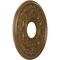 Ekena Millwork Baltimore PVC Medallion (Canopies up to 5 1/4"), 13"OD x 3 1/2"ID x 3/4"P, Metallic Champagne Bronze CMP13BACCB - alternate 2